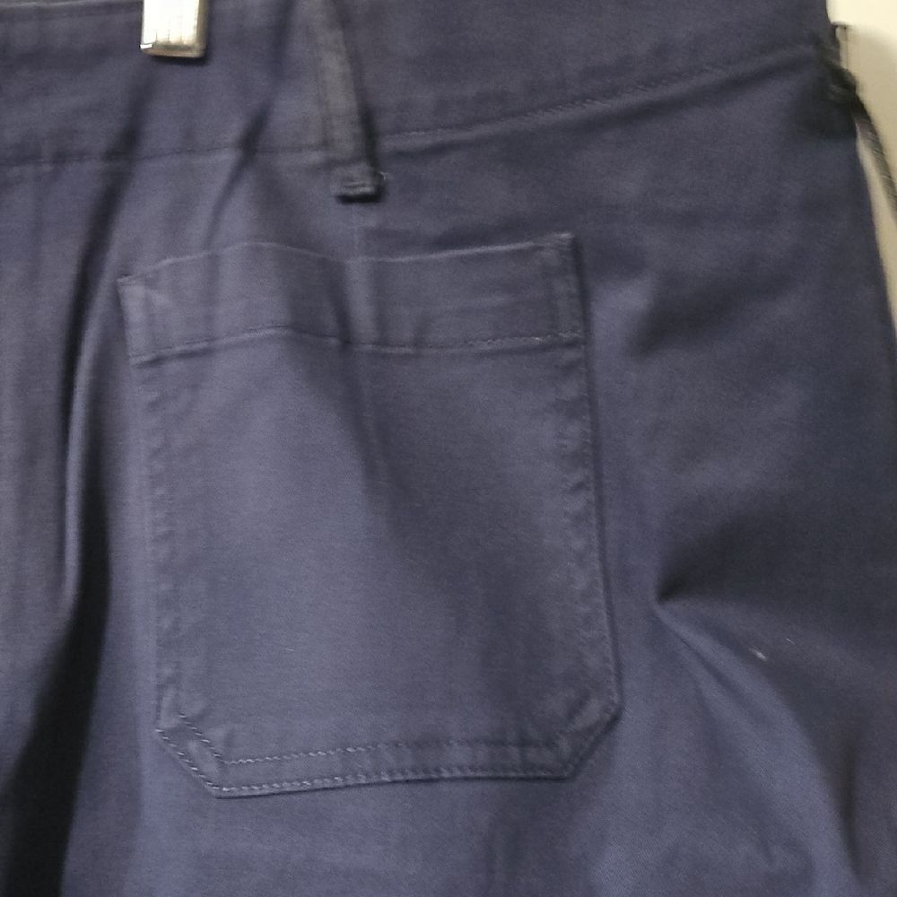 Kathy Ireland Blue Straight Leg Pants - Picture 4 of 8